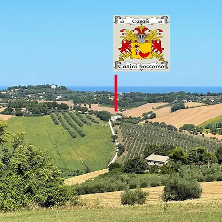 In House - Il Girasole On The Hills Of Senigallia, A Stones Throw From The Sea * Roncitelli